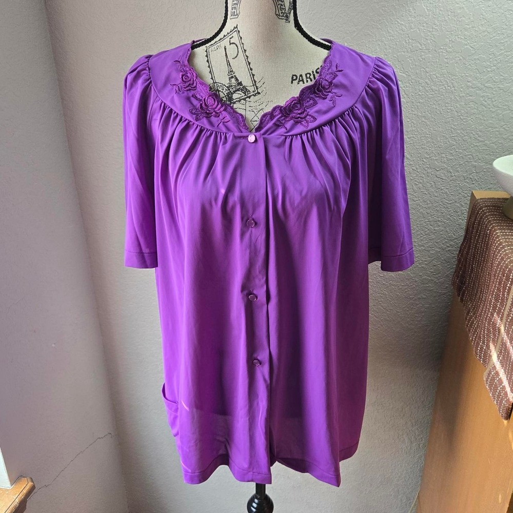 Shadowline Purple PJ Top